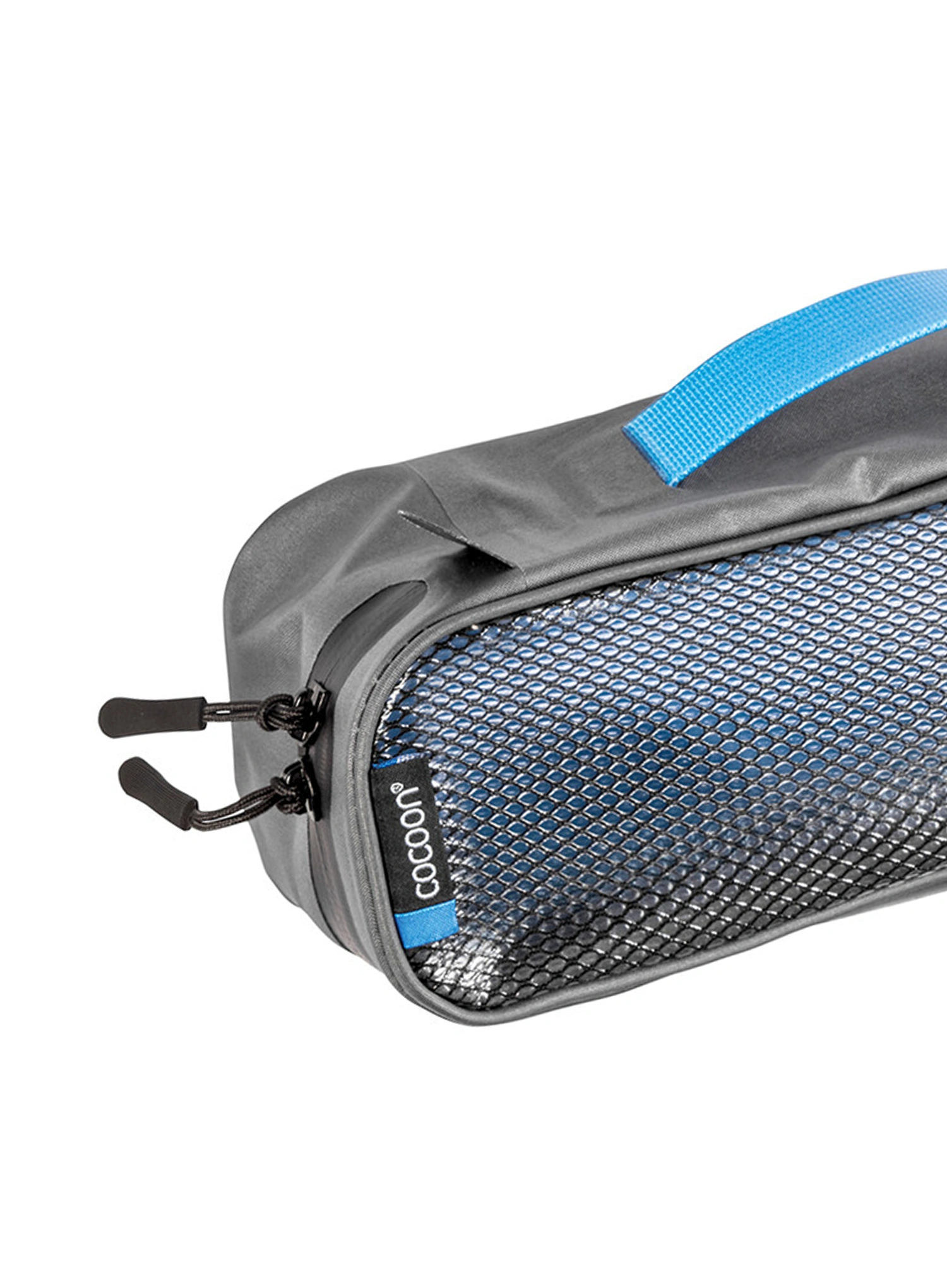 Cestovní organizér Cocoon Packing Cube - Laminated Net Top S - grey/blue
