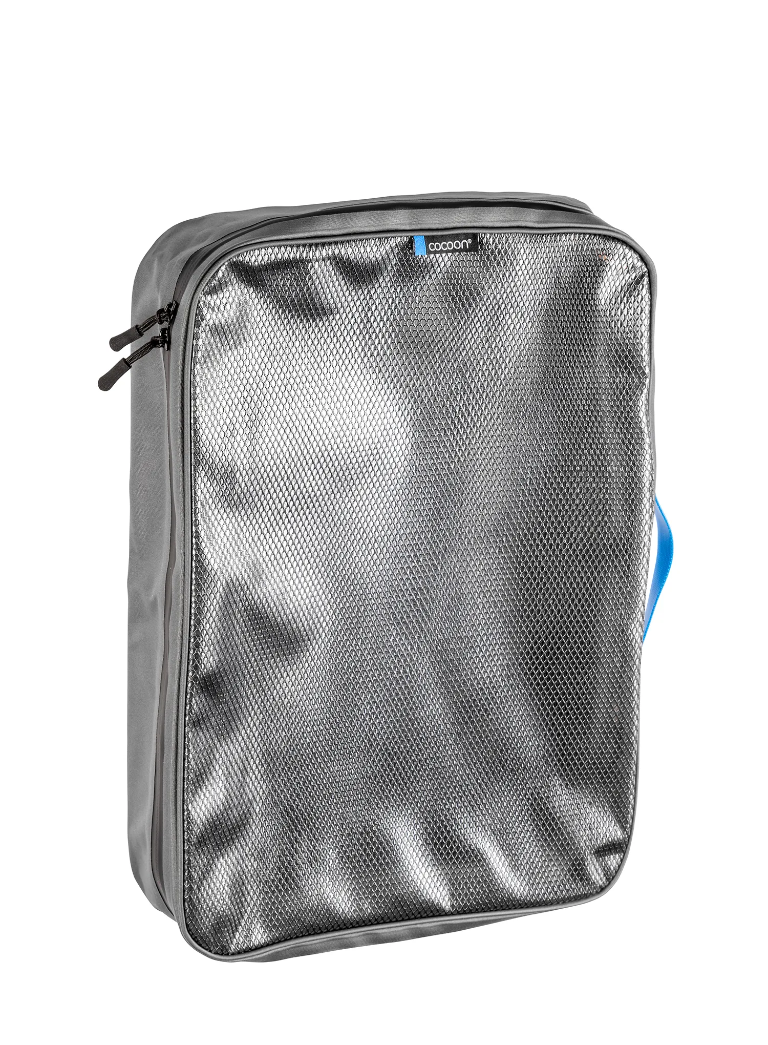 Cestovní organizér Cocoon Packing Cube - Laminated Net Top XL - grey/black