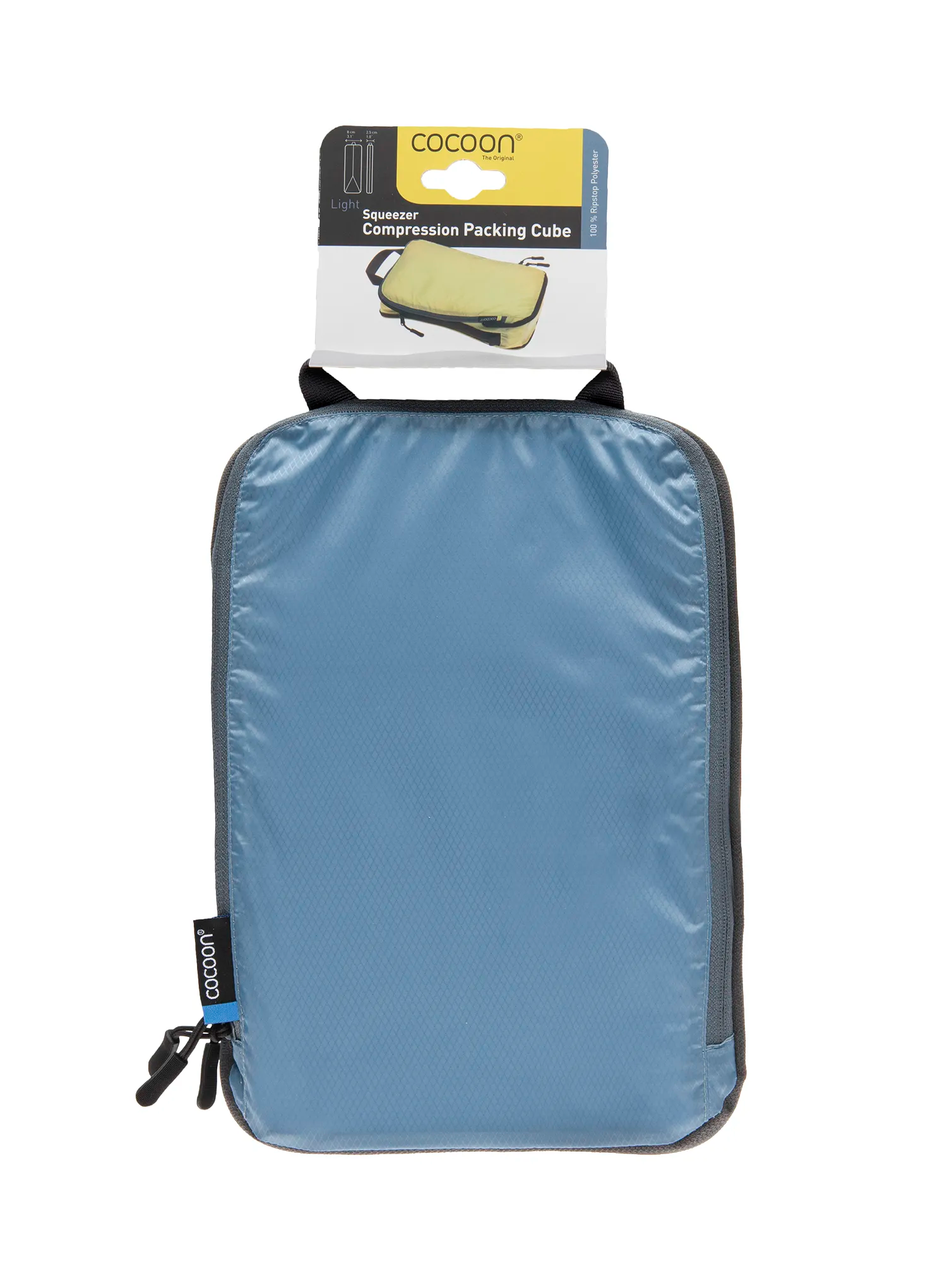 Cestovní organizér Cocoon Squeezer Compression Packing Cube Light L - ash blue