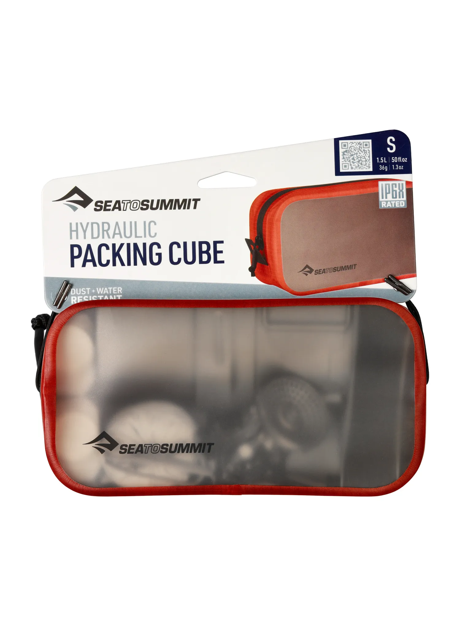 Cestovní organizér Sea To Summit Hydraulic Packing Cube Small - picante