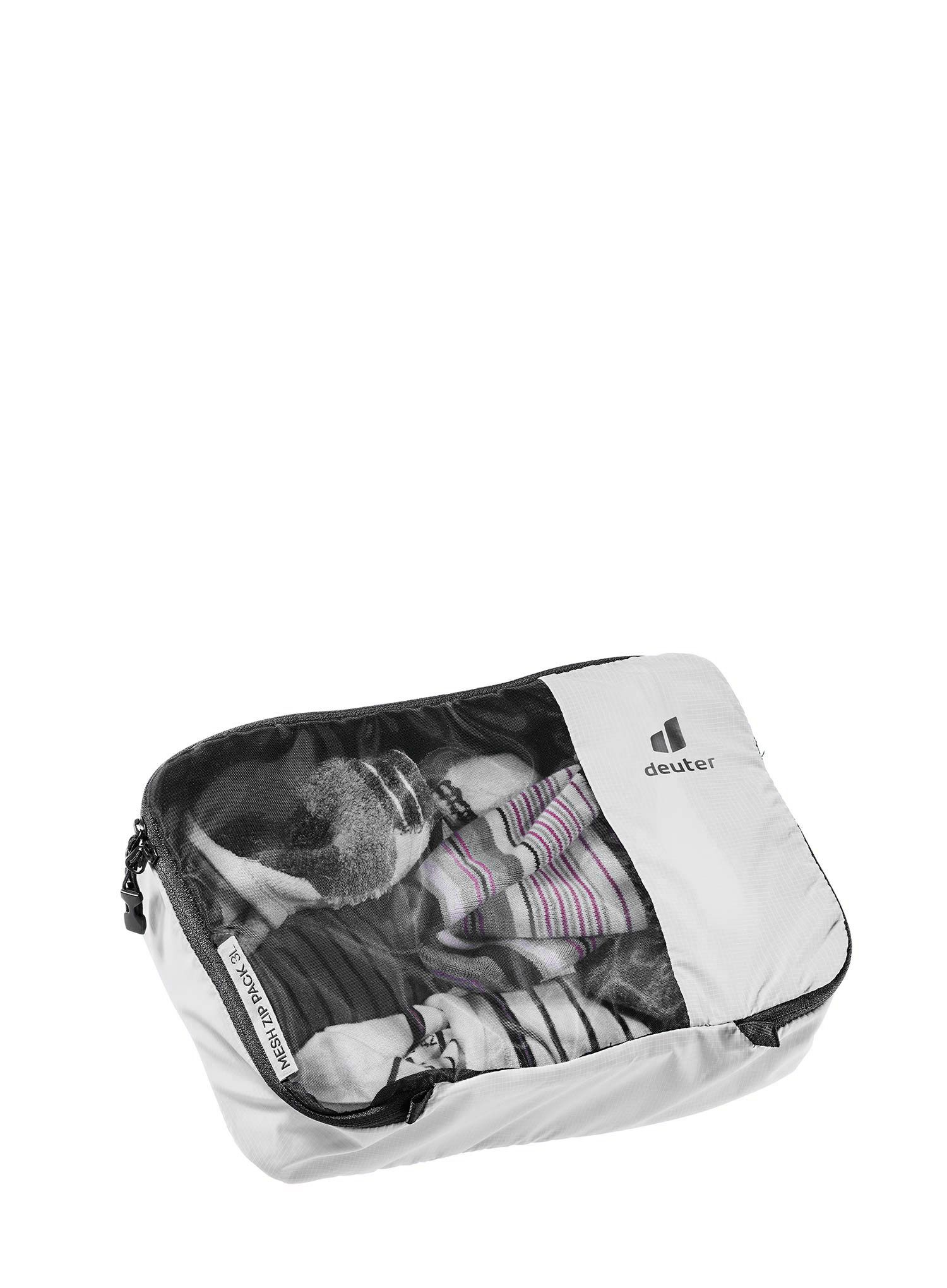 Cestovní organizátor Deuter Mesh Zip Pack 3 - tin/black