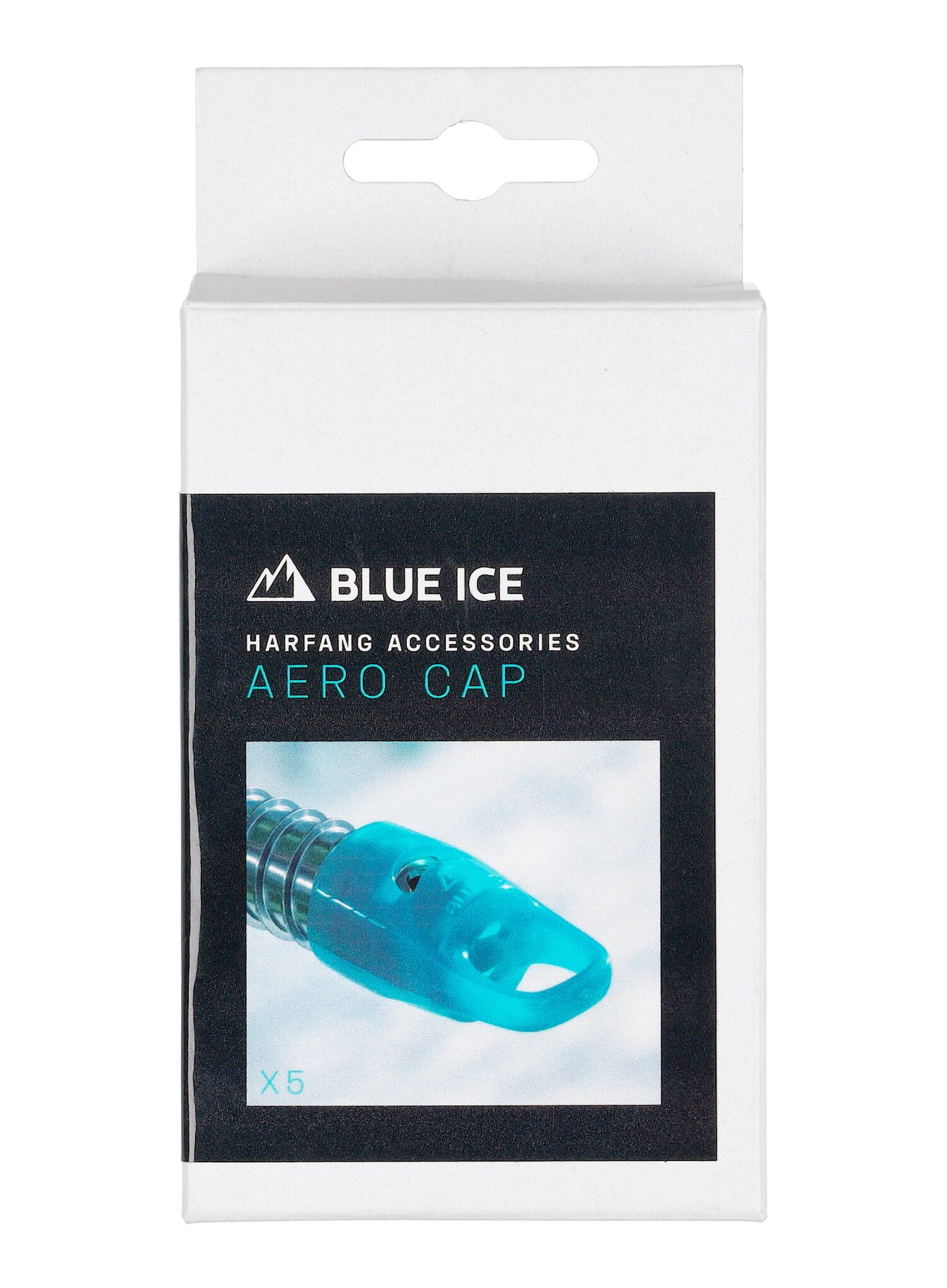 Chránič ledového šroubu  Blue Ice Aero Caps 5-pack - blue