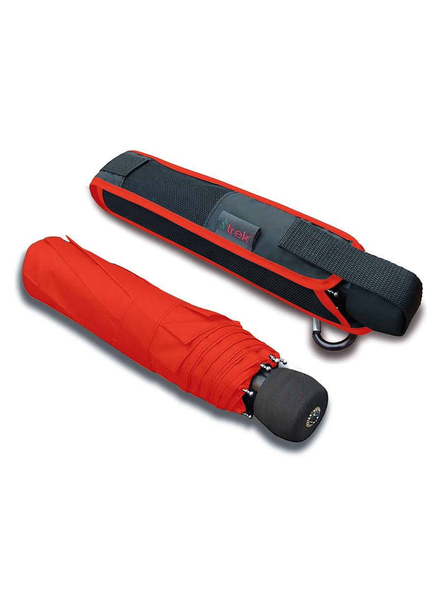 Trekingový deštník Euroschirm Light Trek - red