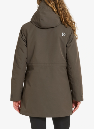 Dámská zimní parka Didriksons Harriet Parka - mocha brown