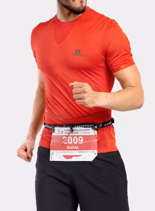 Běžecký opasek Compressport Race Belt - black