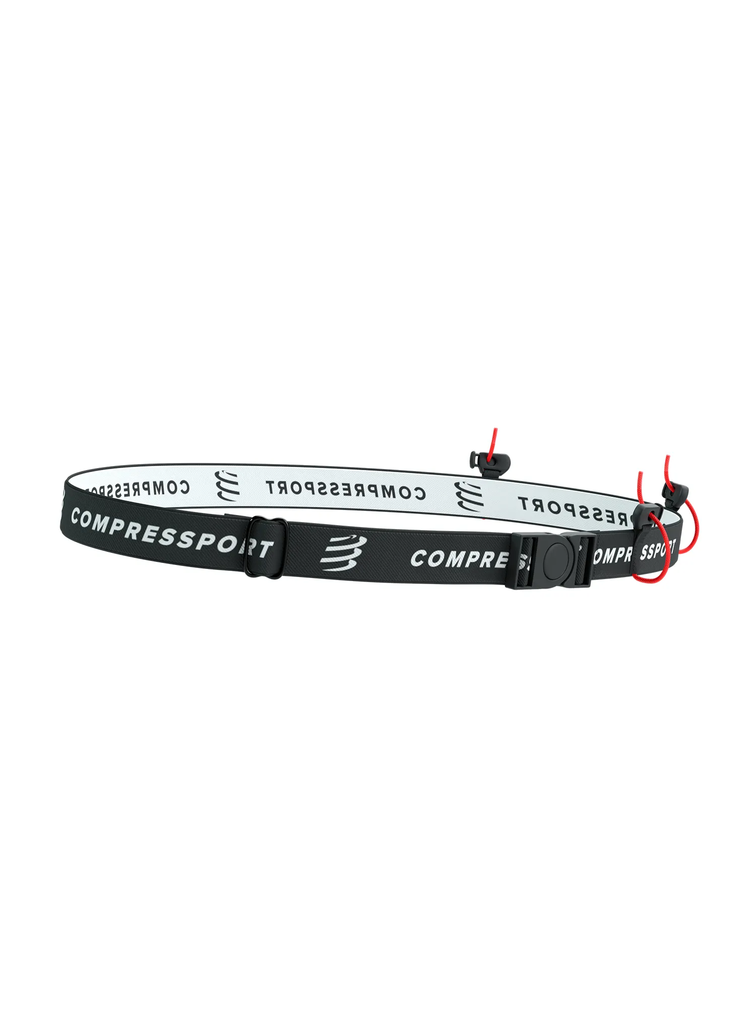 Běžecký opasek Compressport Race Belt - black/black