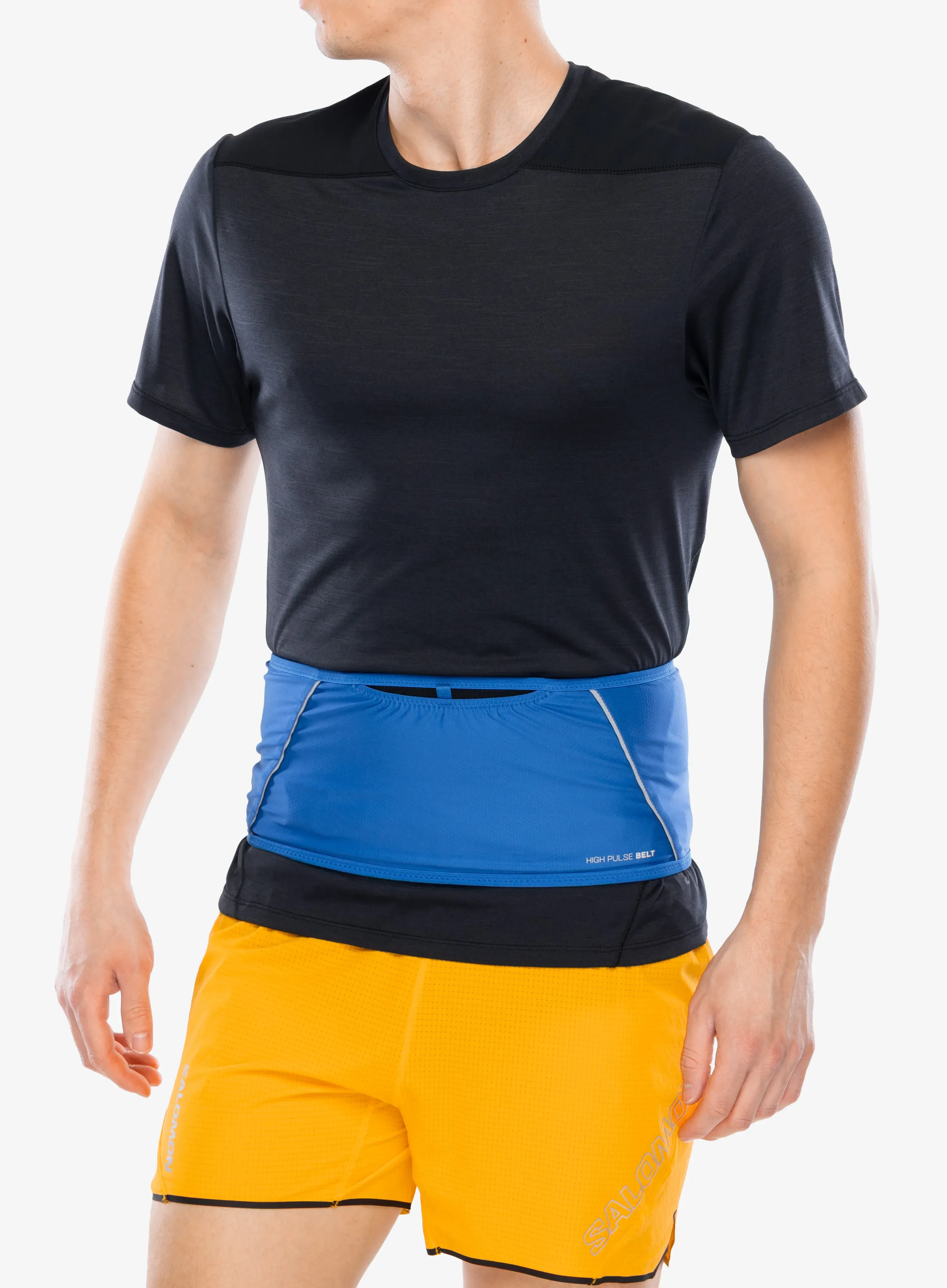 Běžecký opasek Salomon High Pulse Belt - nautical blue