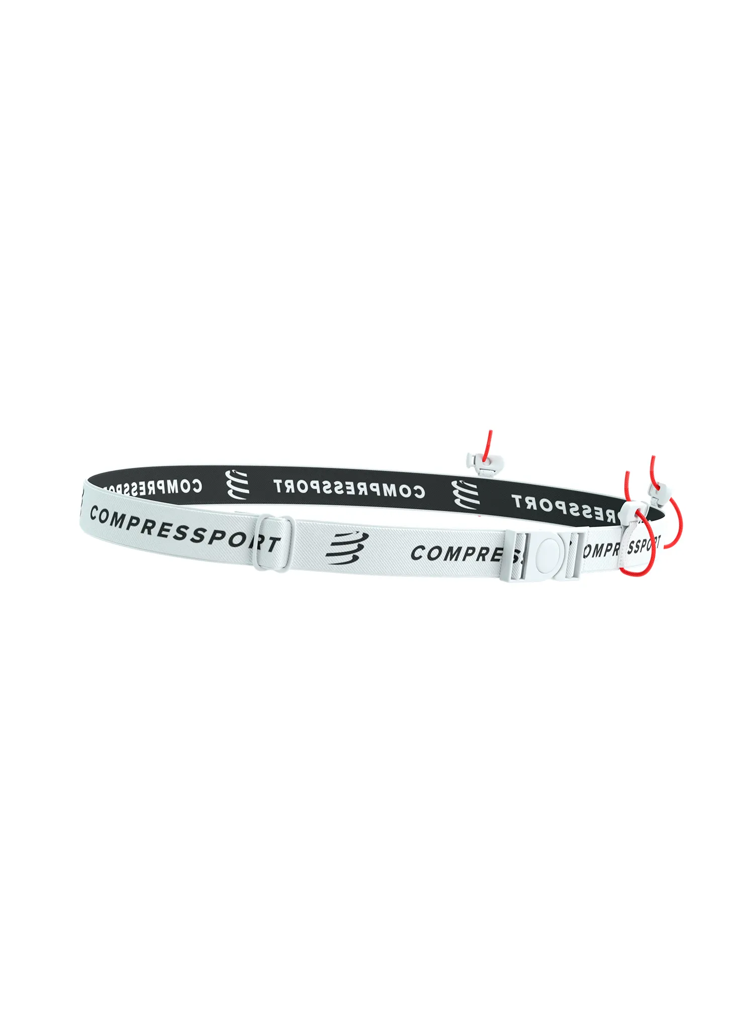 Běžecký opasek Compressport Race Belt - white