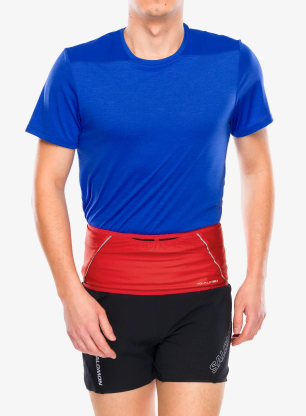 Běžecký opasek Salomon High Pulse Belt - high risk red/black
