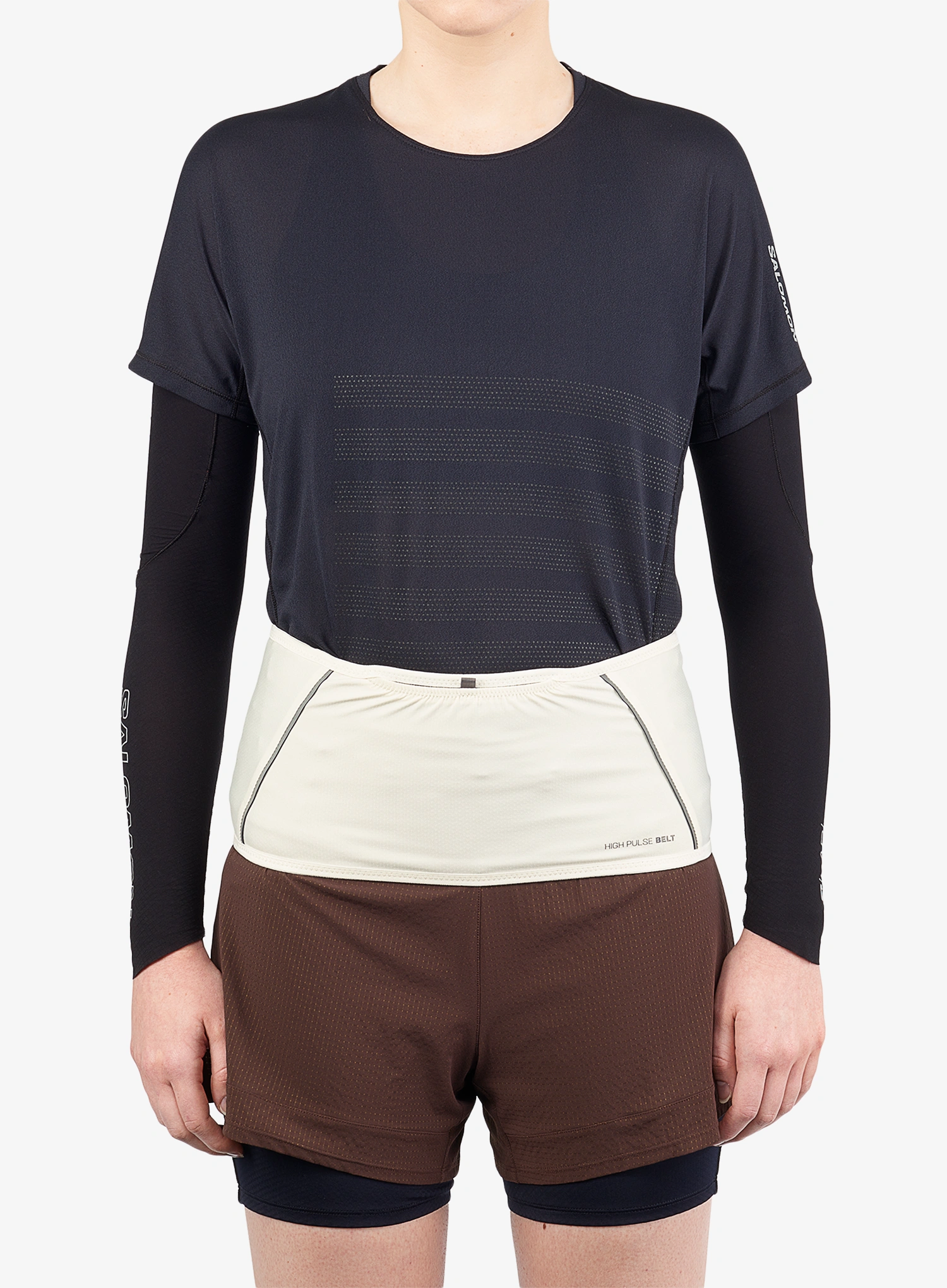 Běžecký opasek Salomon High Pulse Belt - icicle/castelrock