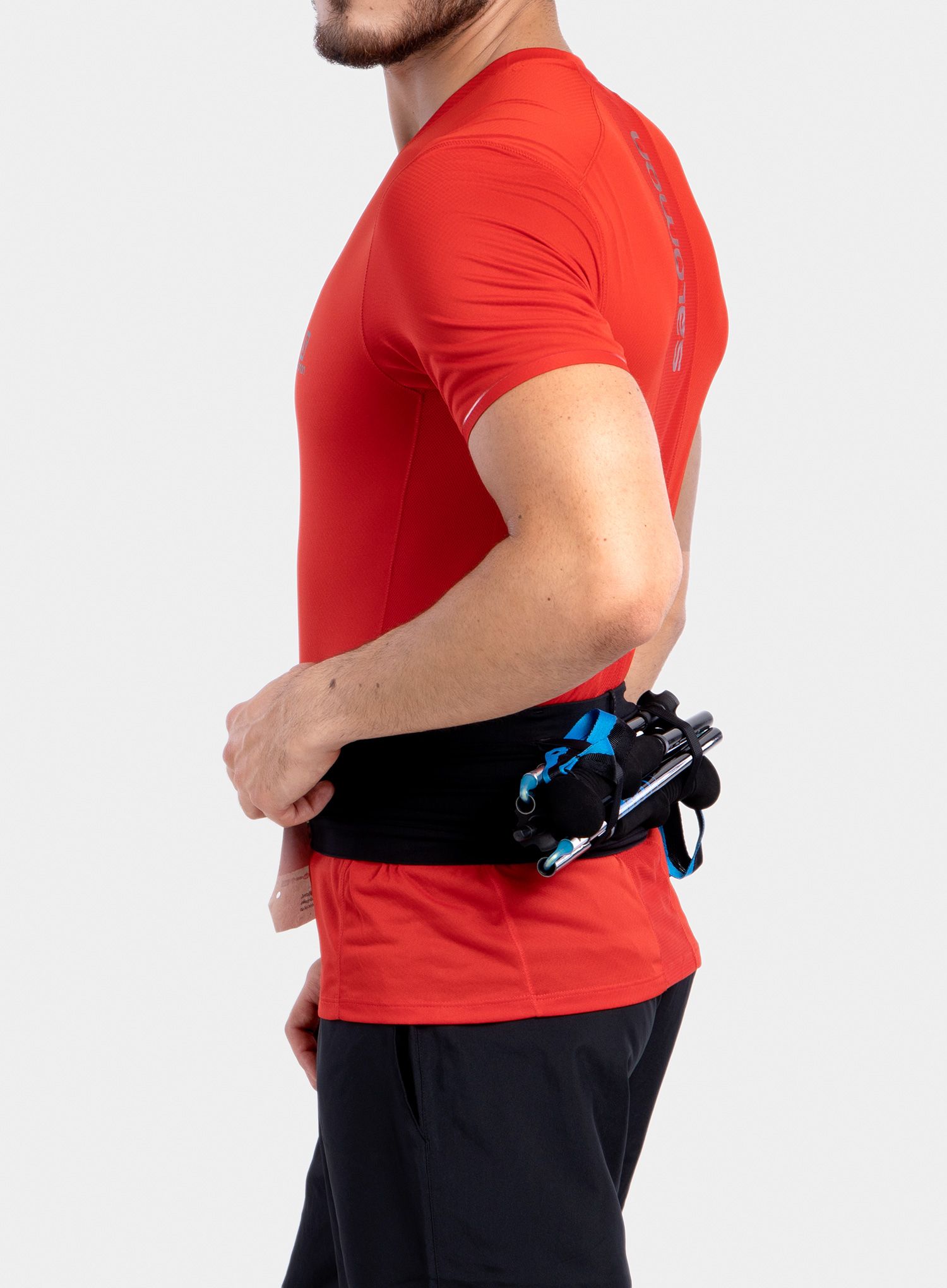 Běžecký opasek Compressport Free Belt Pro - black/black