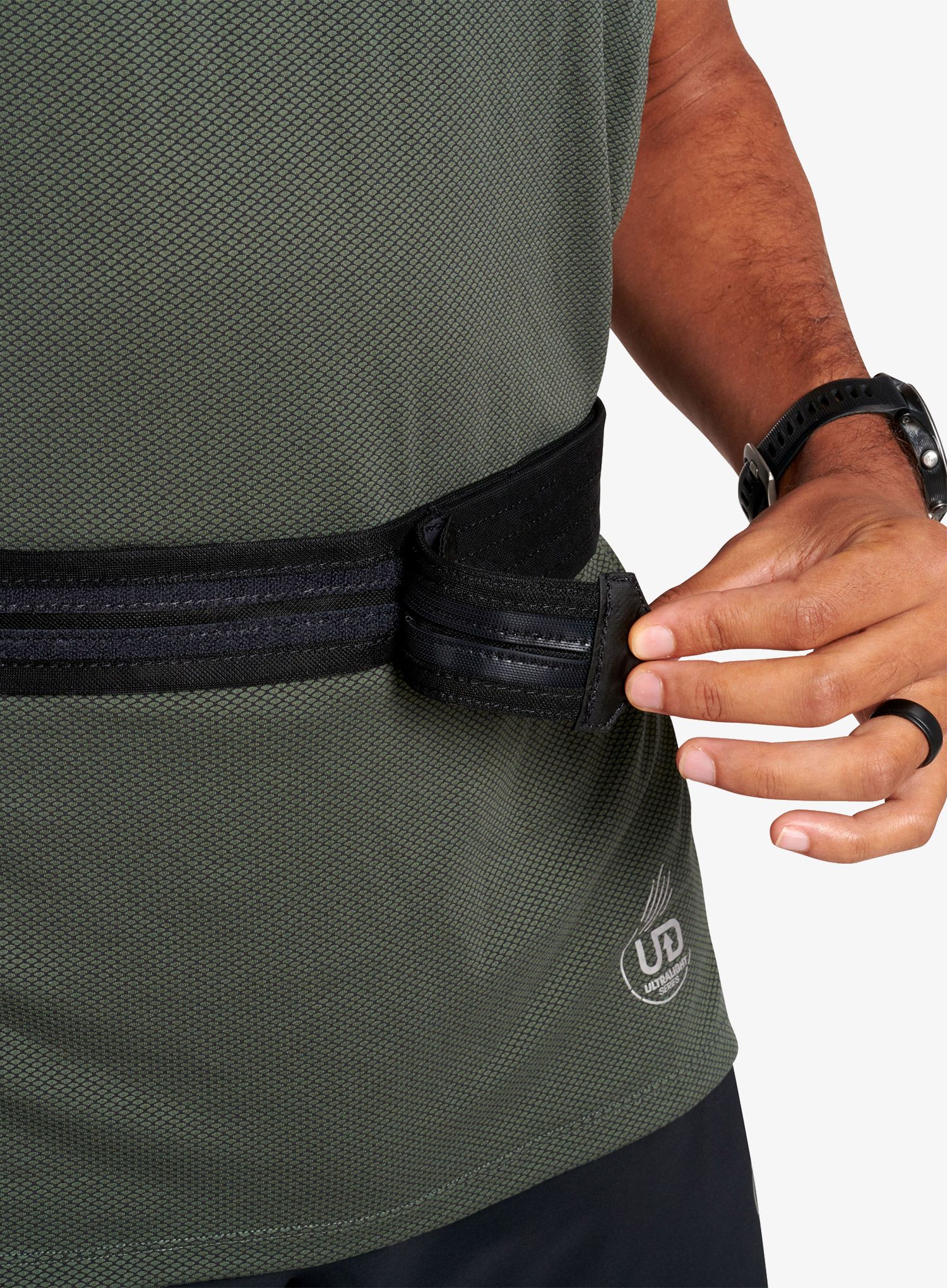 Běžecký pás Ultimate Direction Race Belt - onyx