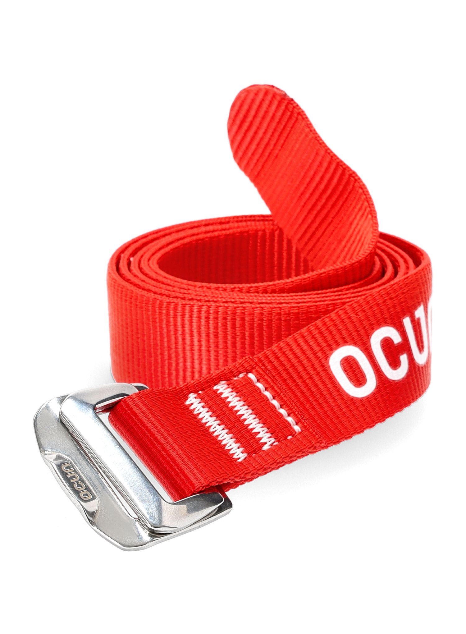 Pásek na kalhoty Ocun Belt SB 28 mm - red