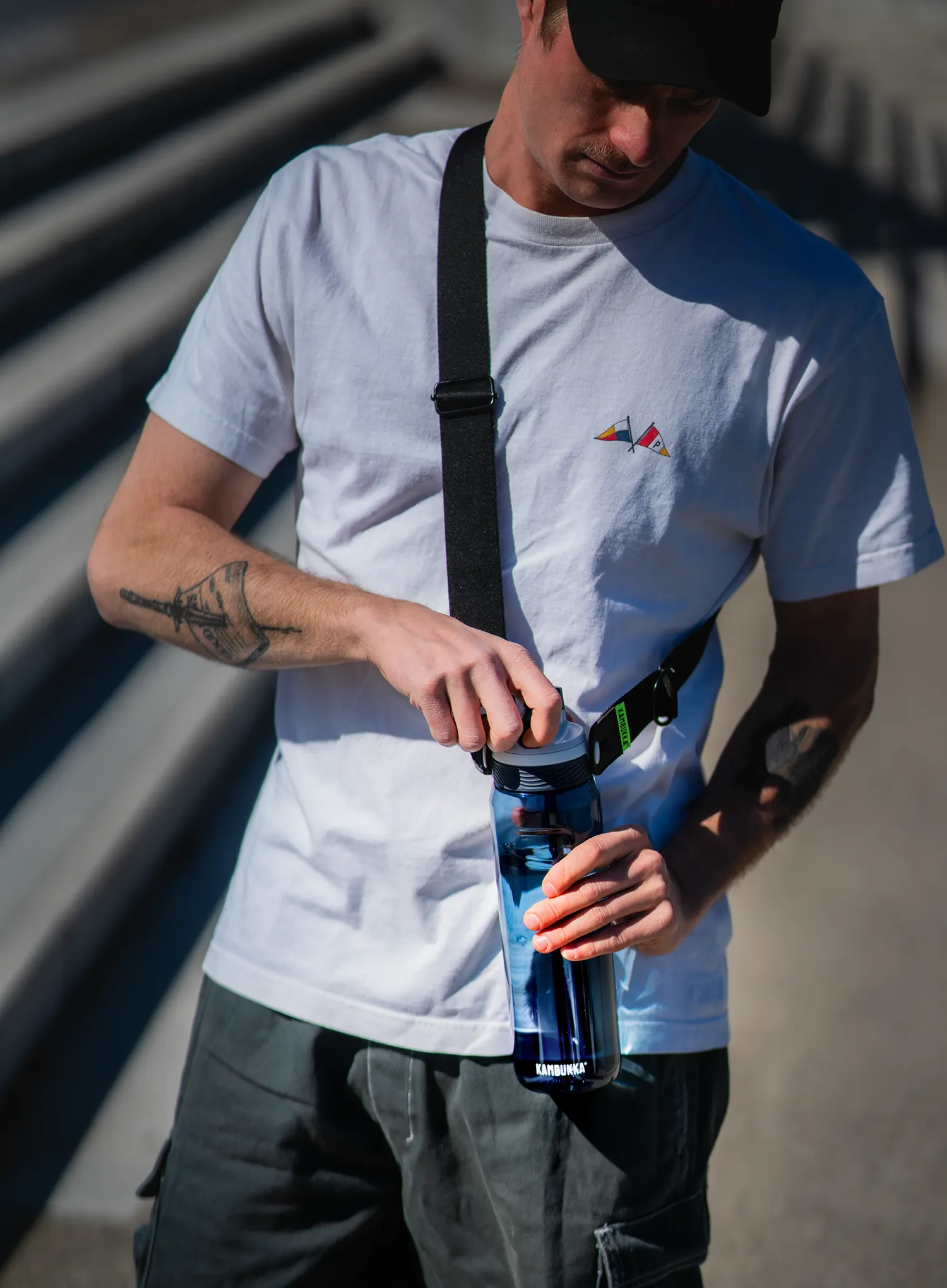 Opasek Kambukka Dupla Strap - black