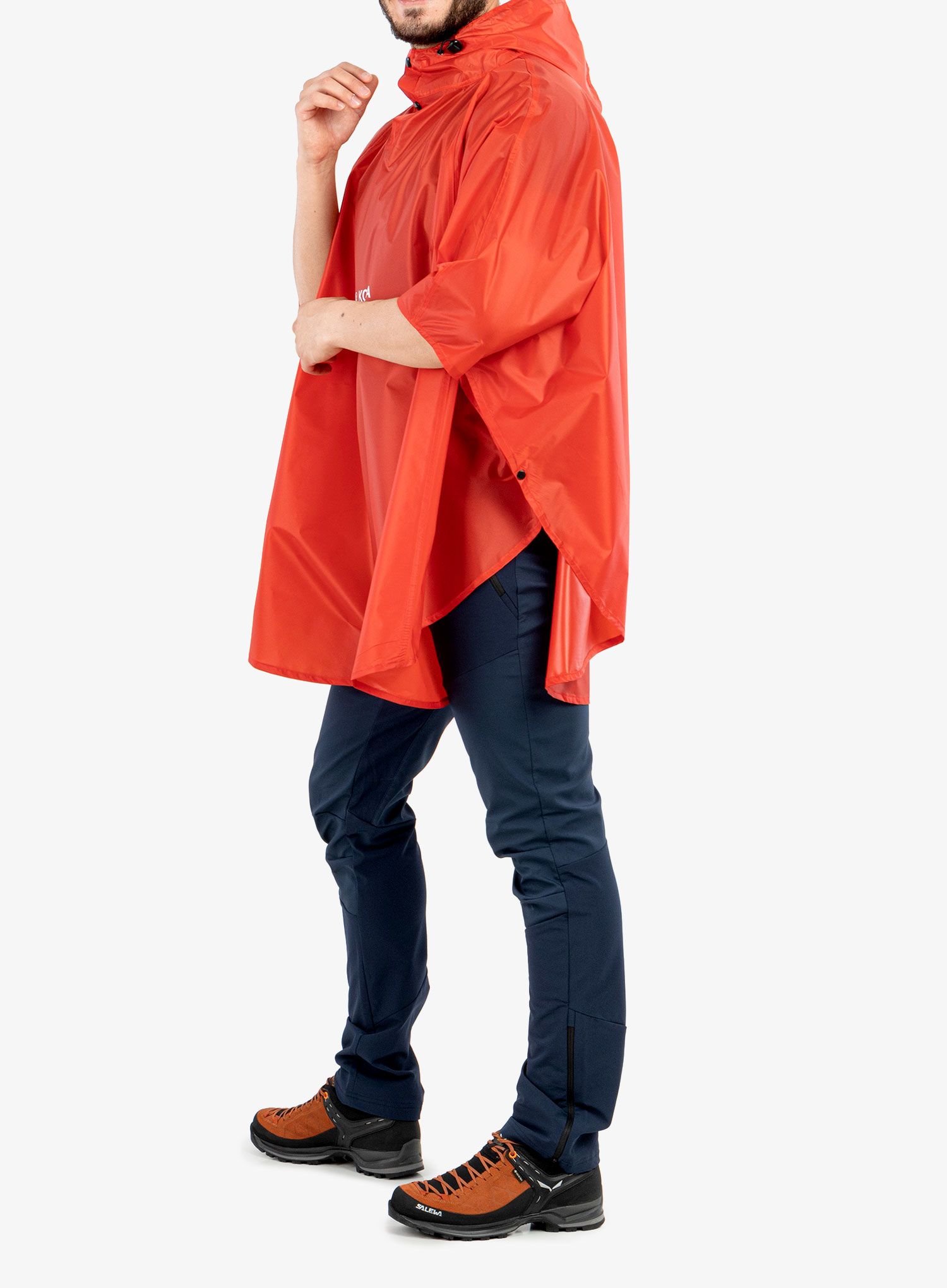Plášť do deště Kohla Rain Poncho - flame scarlet
