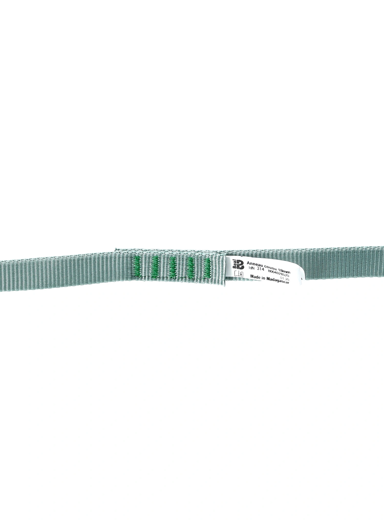 Horolezecká smyčka Beal 100 cm x 18 mm - grey