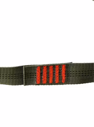 Horolezecká smyčka Beal 120 cm x 30 mm - khaki
