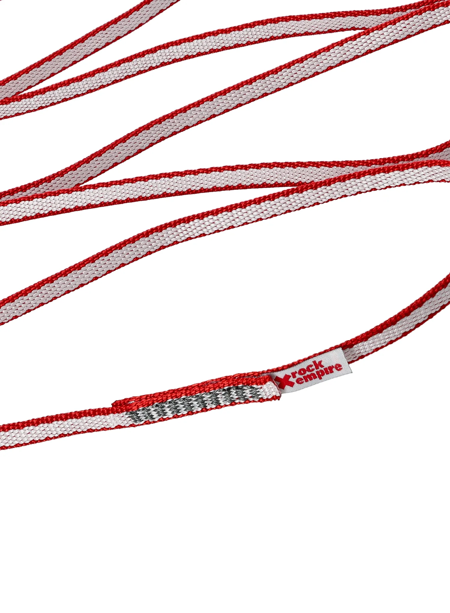 Horolezecká smyčka Rock Empire Open Sling DYN 10 mm 240 cm - red