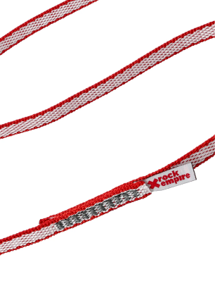 Horolezecká smyčka Rock Empire Open Sling DYN 10 mm 80 cm - red