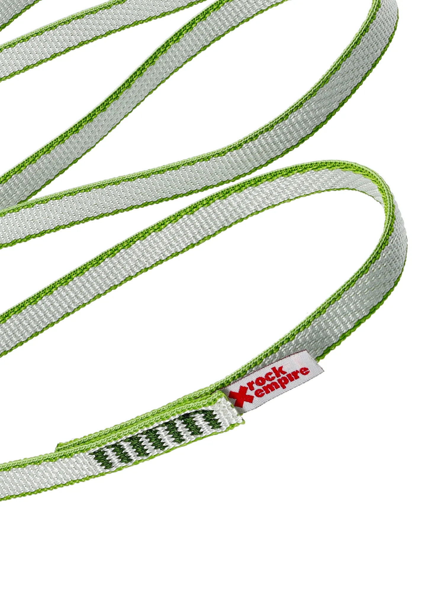 Horolezecká smyčka Rock Empire Open Sling DYN 13 mm 180 cm - lime