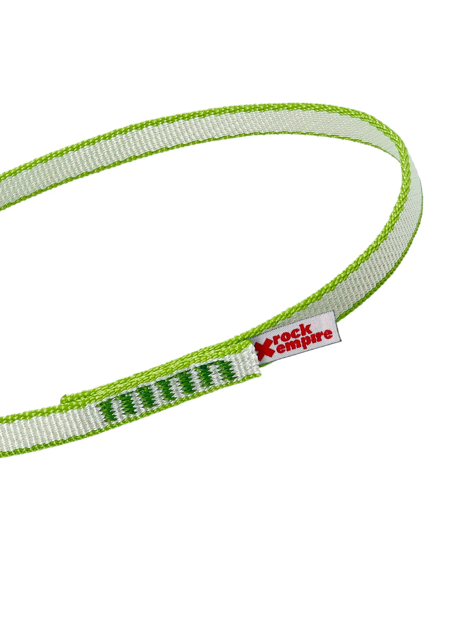 Horolezecká smyčka Rock Empire Open Sling DYN 13 mm 31 cm - lime
