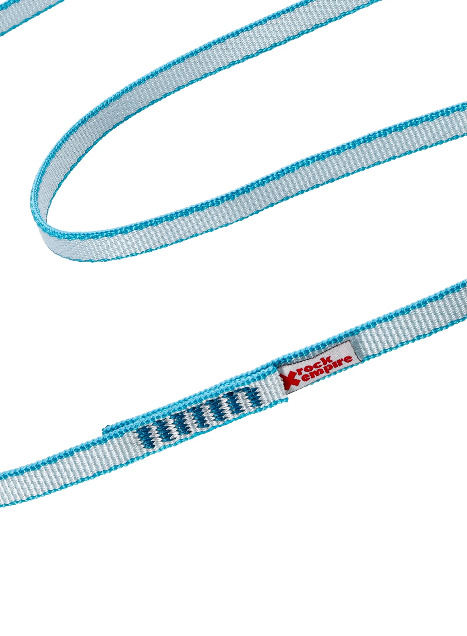 Horolezecká smyčka Rock Empire Open Sling DYN 13 mm 80 cm - aqua
