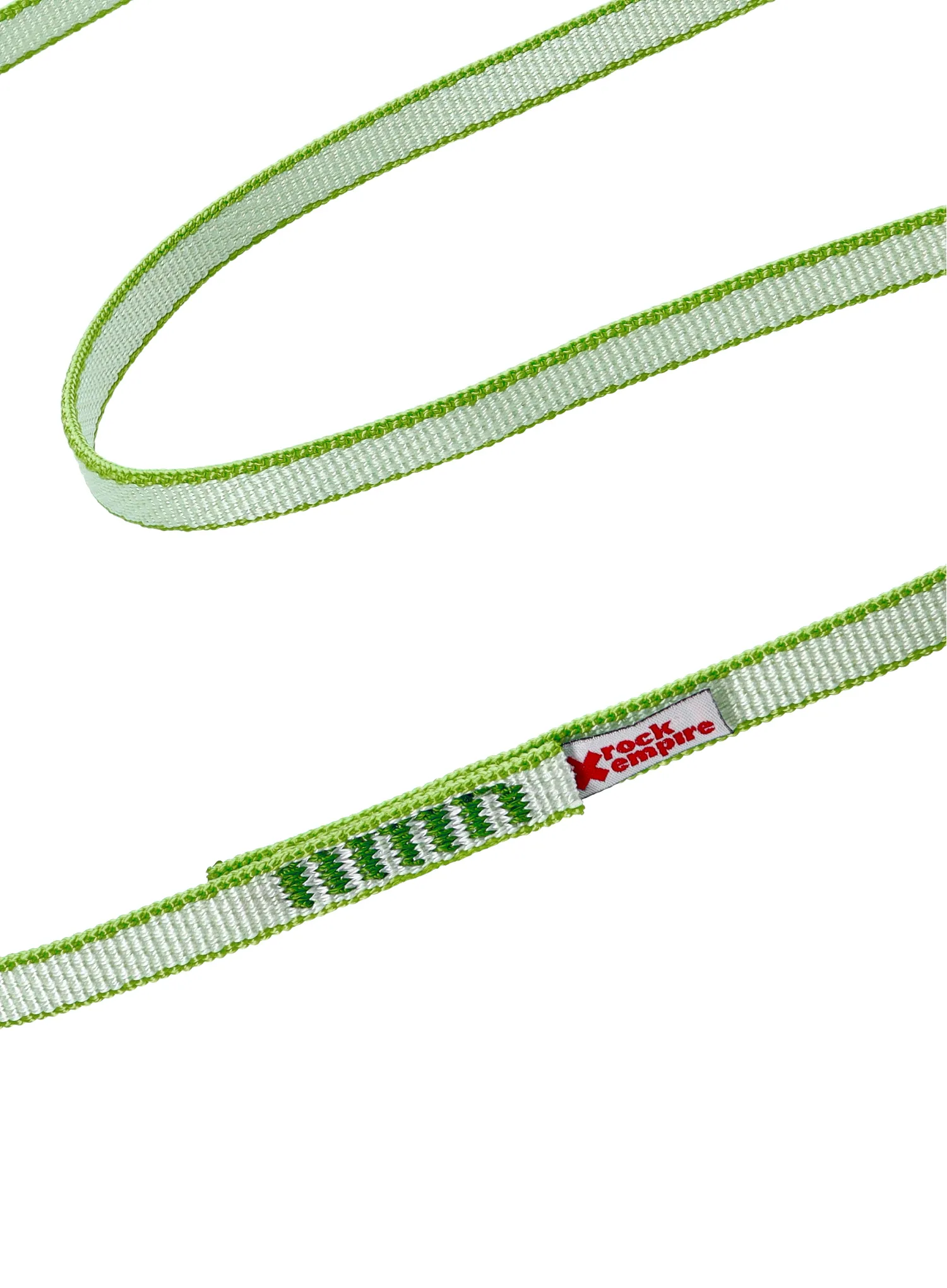 Horolezecká smyčka Rock Empire Open Sling DYN 13 mm 80 cm - lime