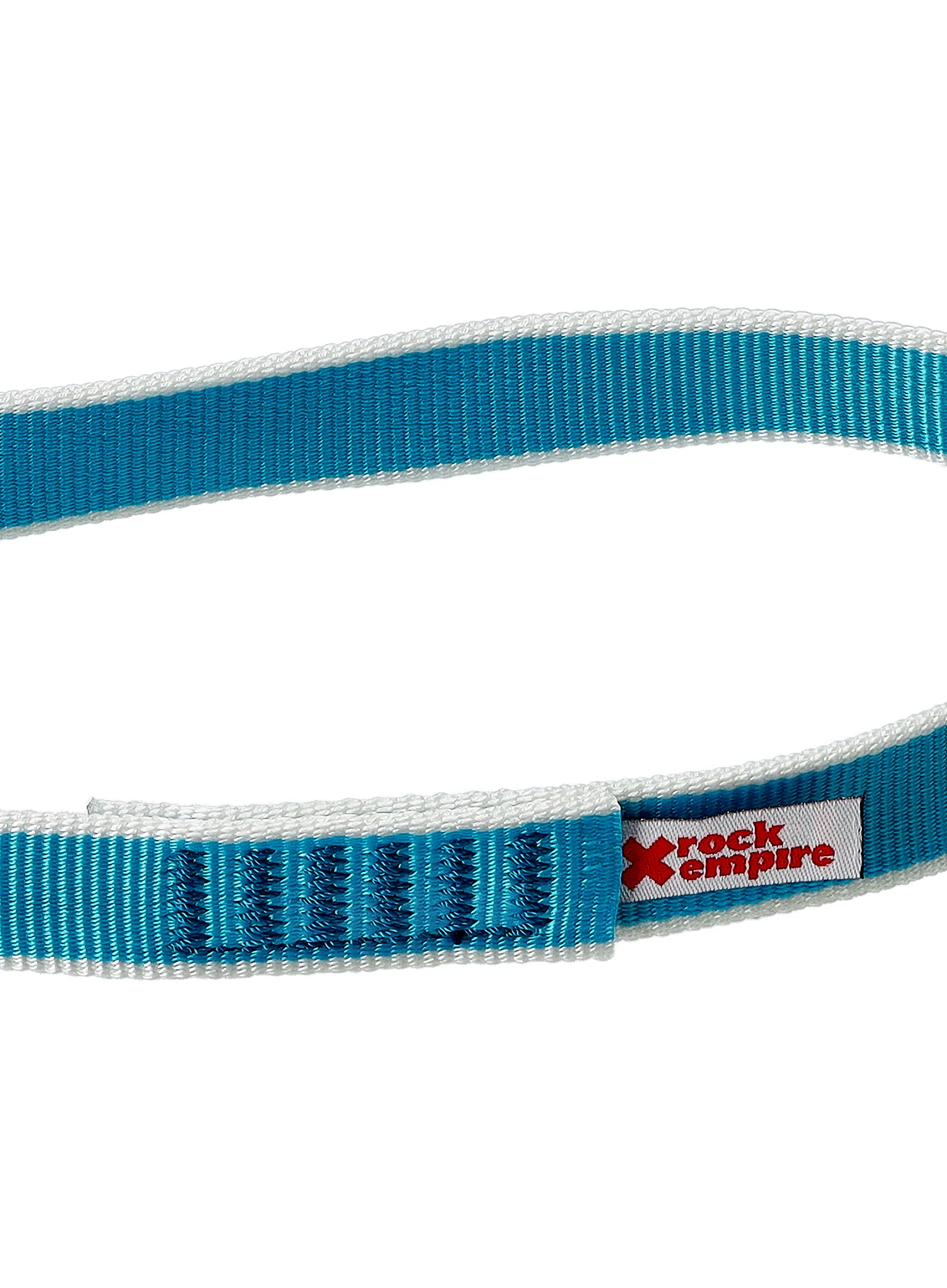 Horolezecká smyčka Rock Empire Open Sling PA 20 mm 120 cm - aqua