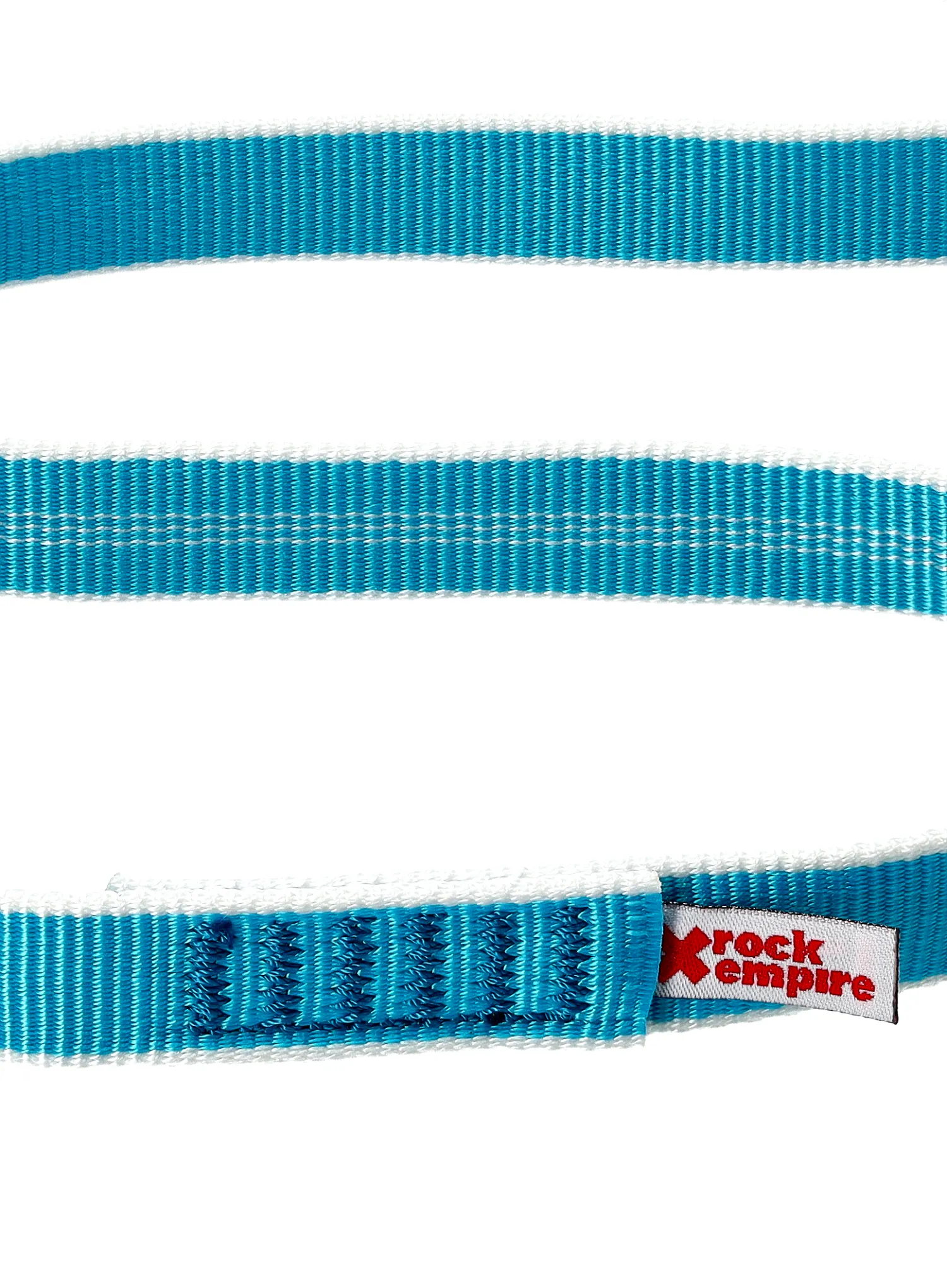 Horolezecká smyčka Rock Empire Open Sling PA 20 mm 60 cm - aqua