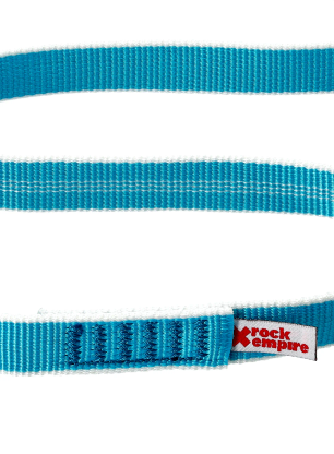 Horolezecká smyčka Rock Empire Open Sling PA 20 mm 60 cm - aqua