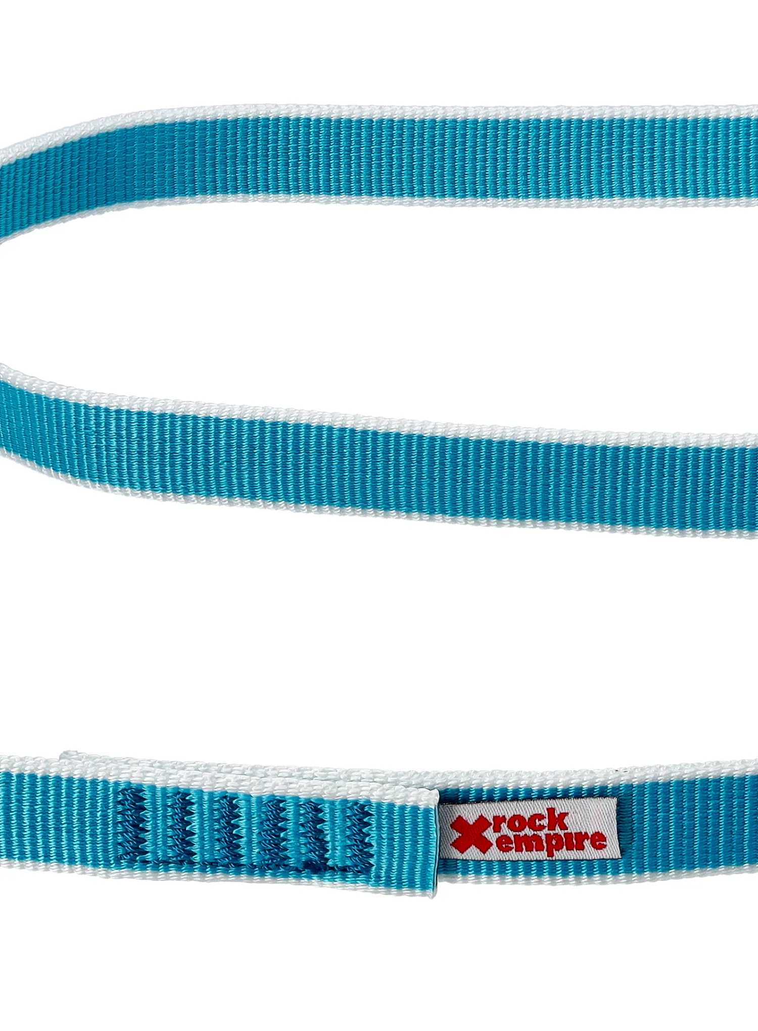 Horolezecká smyčka Rock Empire Open Sling PA 20 mm 80 cm - aqua
