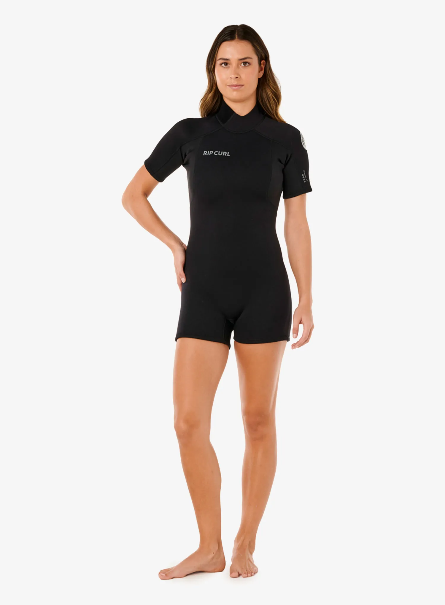 Dámský neoprenový oblek Rip Curl Trad Back Zip 22Fl Springsuit - black