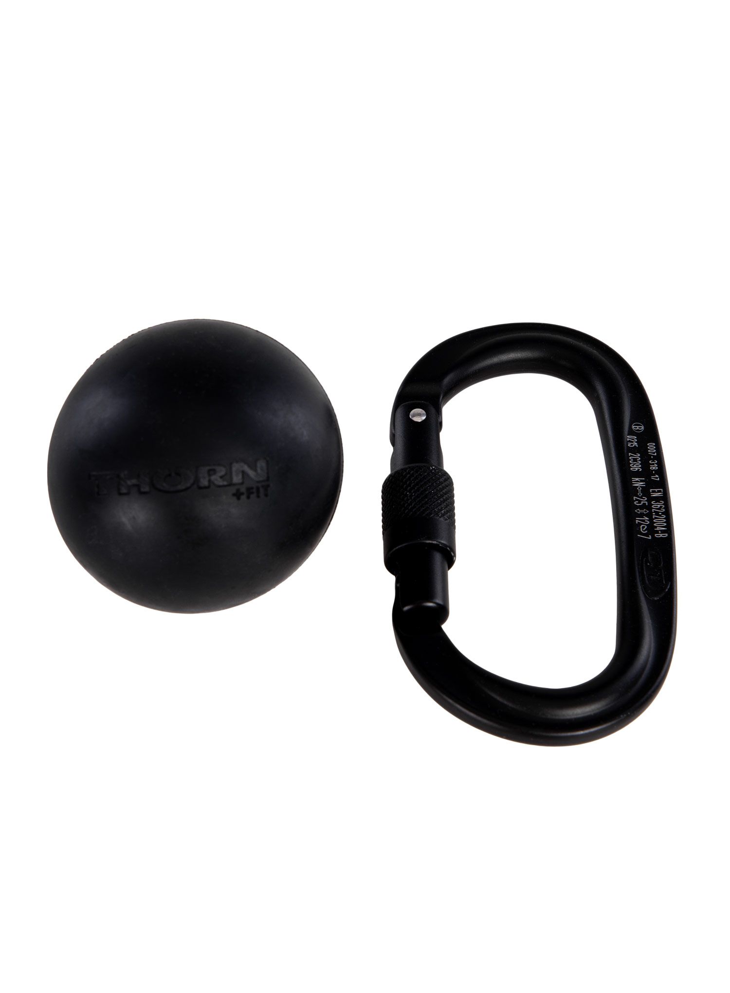 Lakrosový míč Thorn Fit Lacrosse MTR - black