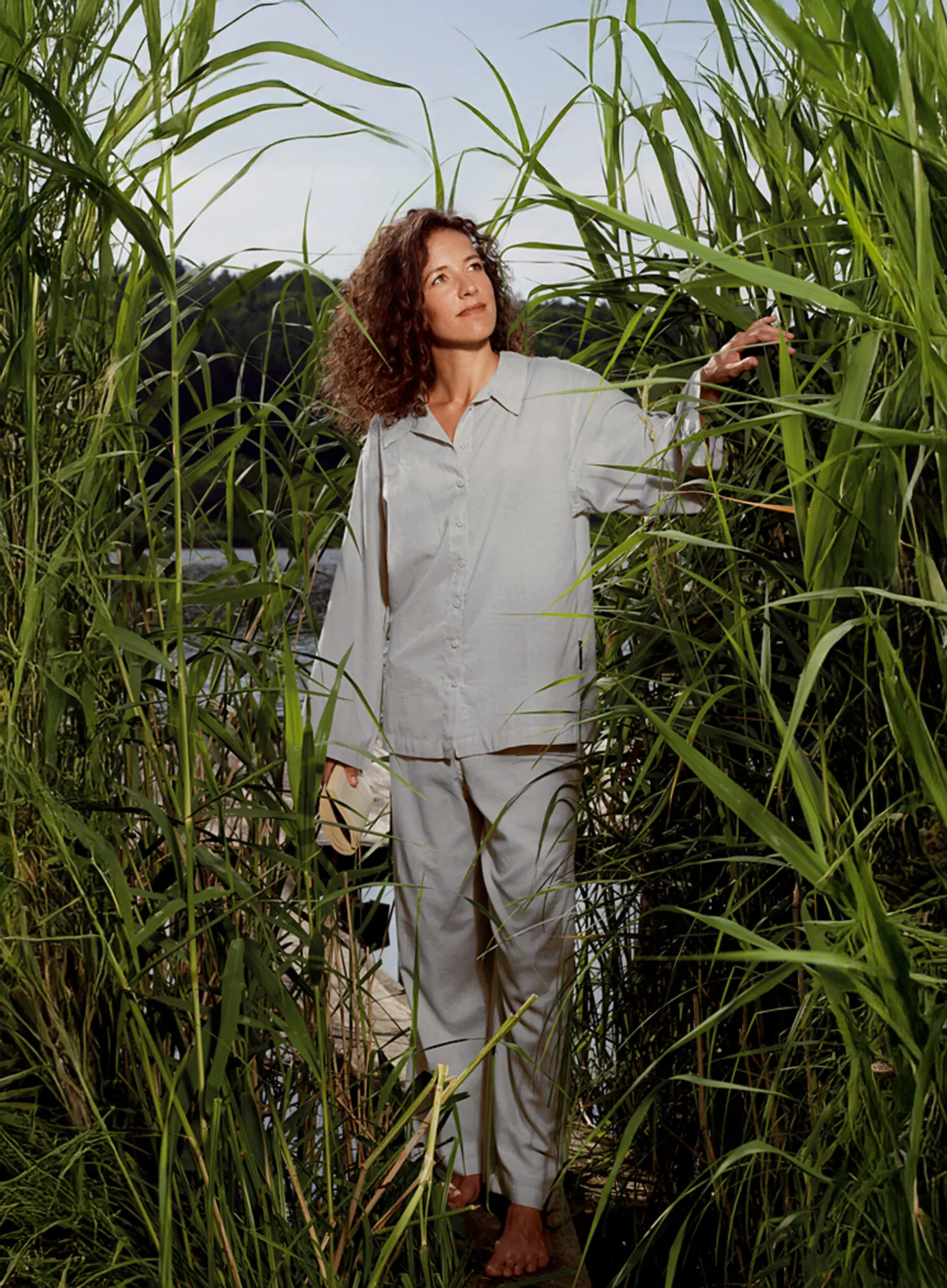 Dámské pyžamo Cocoon Travel Pyjama - Insect Shield - safari grey