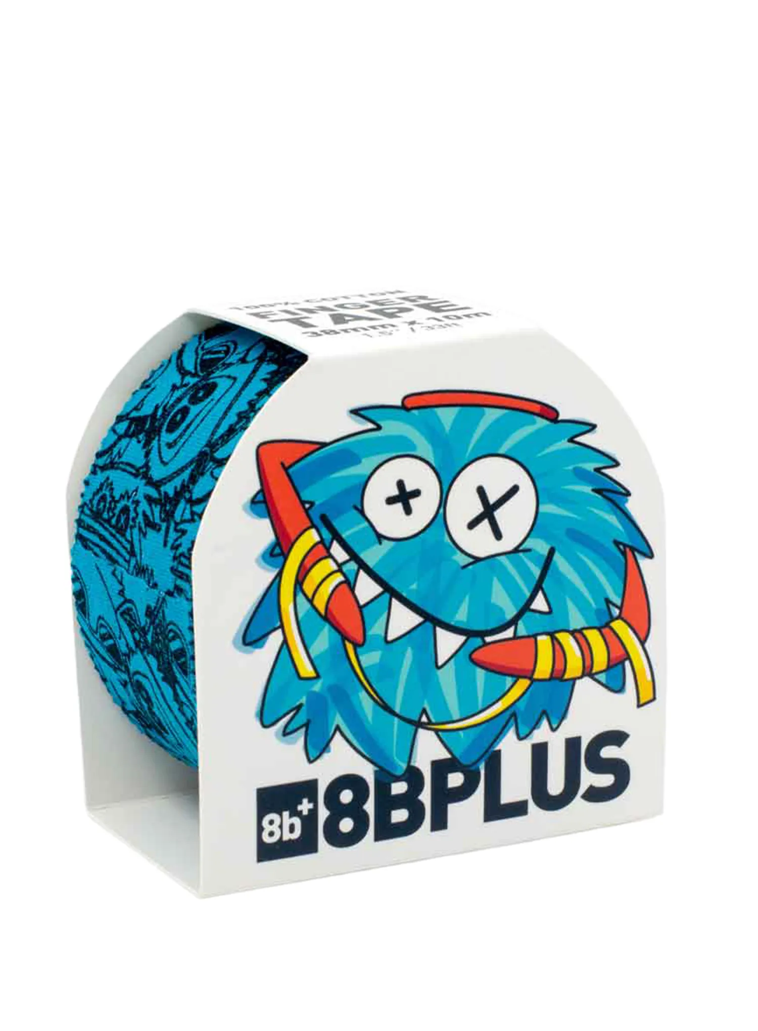 Tejpovací páska 8B+ Finger Tape Gustav - white/ocean blue