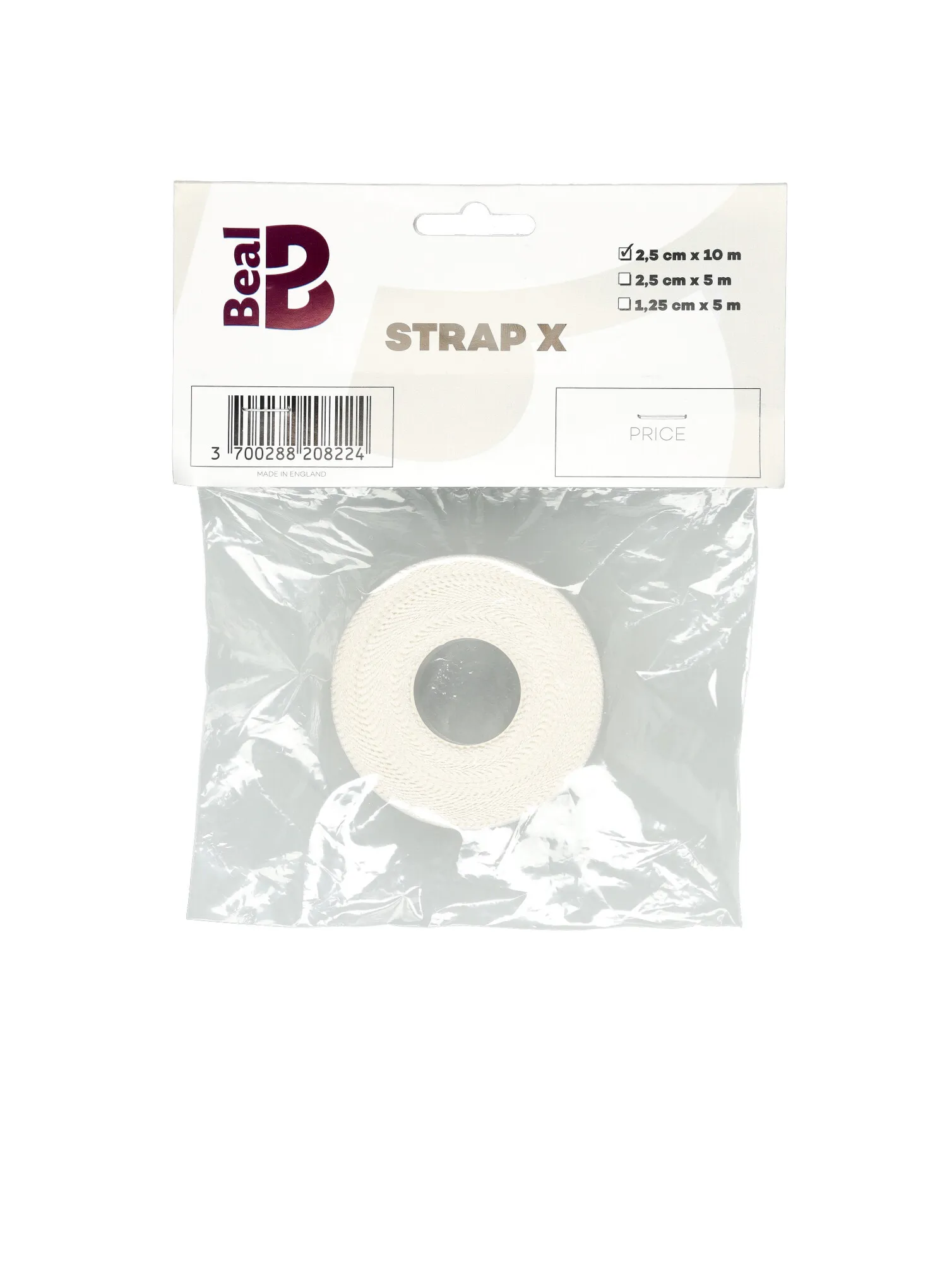 Tejpovací páska Beal Strap X 2,5 cm x 10 m