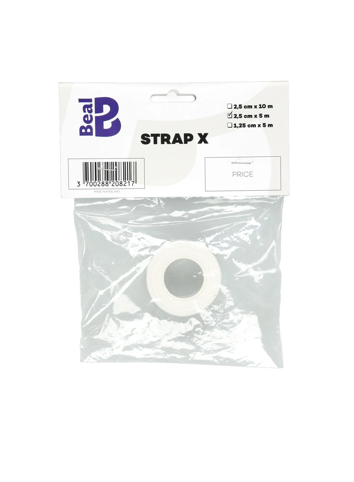 Tejpovací páska Beal Strap X 2,5 cm x 5 m