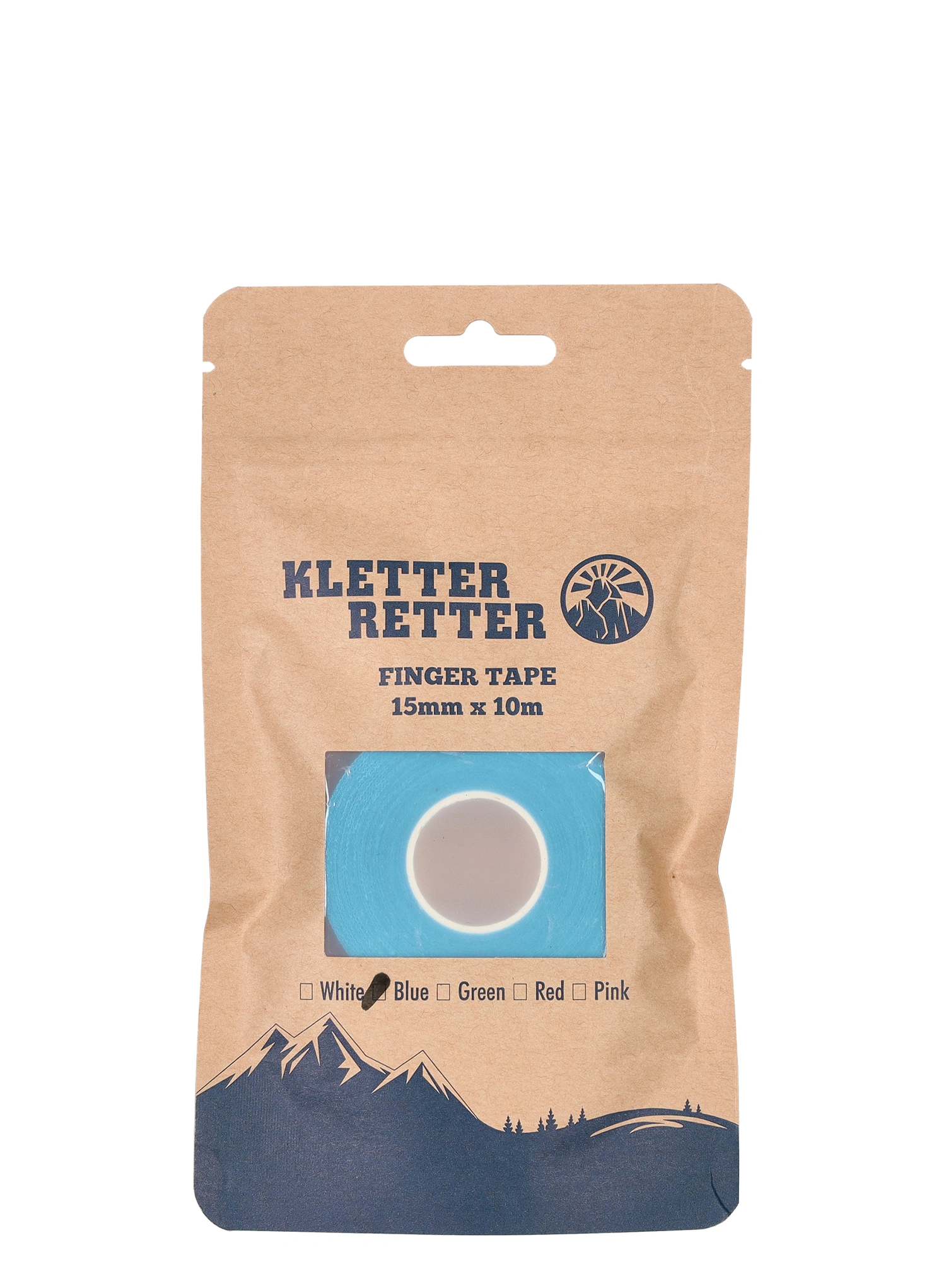 Tejpovací páska Kletter Retter Finger Tape 15 mm 10 m - blue