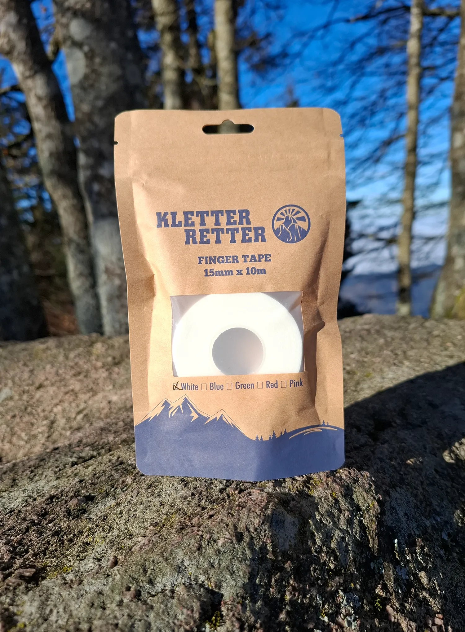 Tejpovací páska Kletter Retter Tape 15 mm 10 m - white