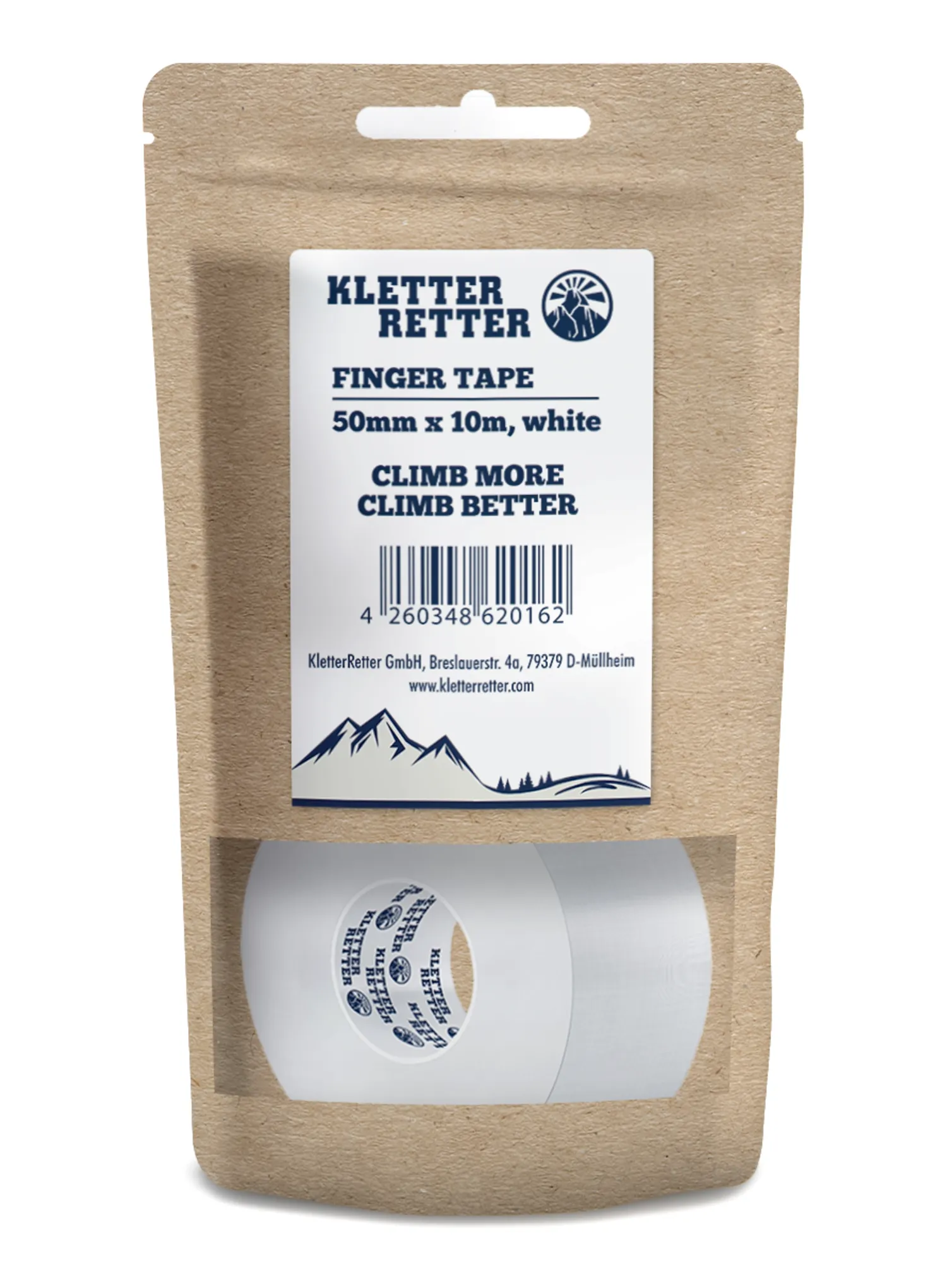 Tejpovací páska Kletter Retter Tape 50 mm 10 m - white