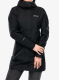 Dámská parka do deště Berghaus Omeara Long Shell Jacket - black/black