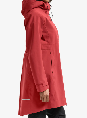 Dámská parka do deště Didriksons Bea Parka 6 - spring red