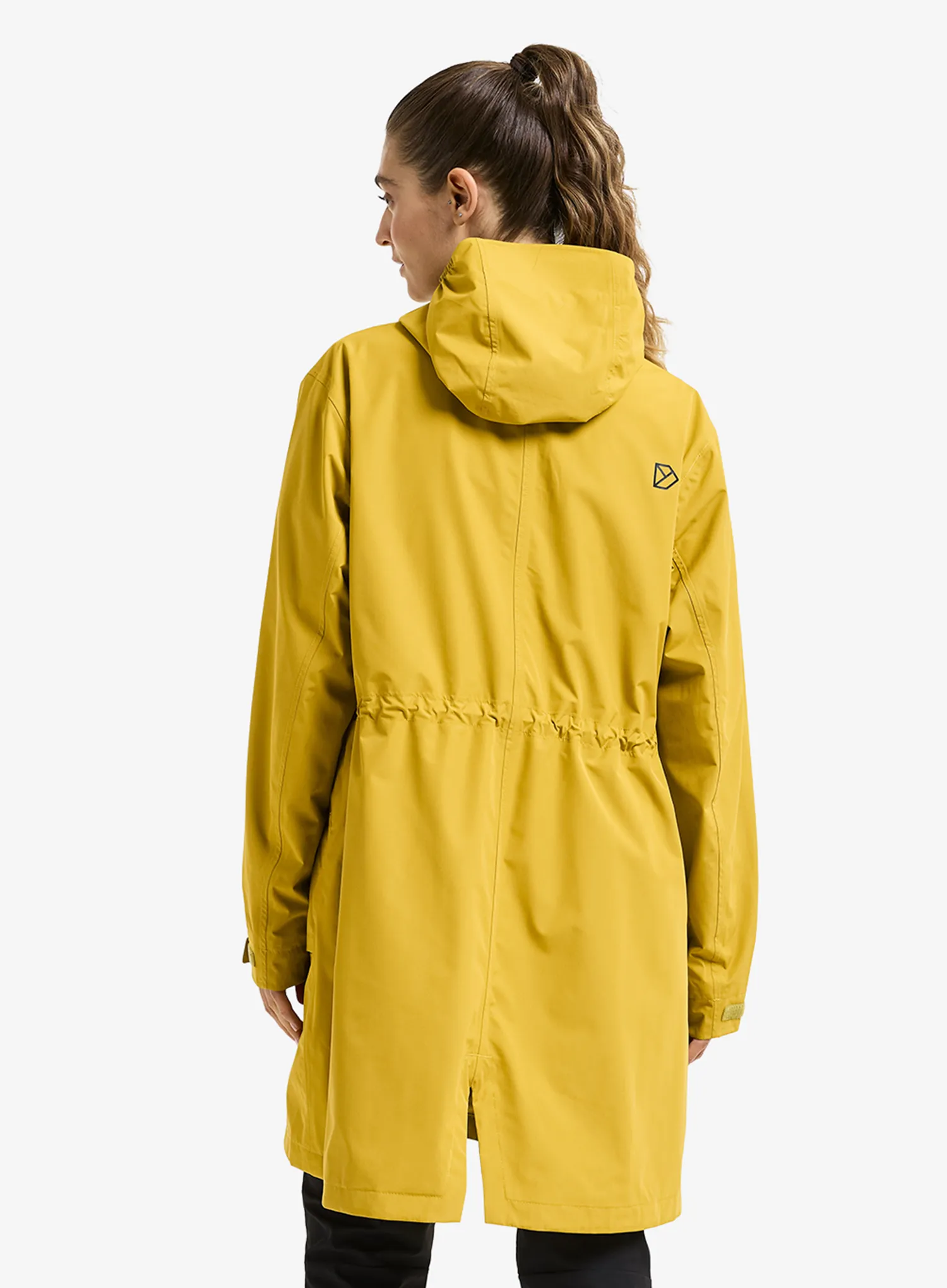 Dámská parka do deště Didriksons Eliana Parka - yellow pollen