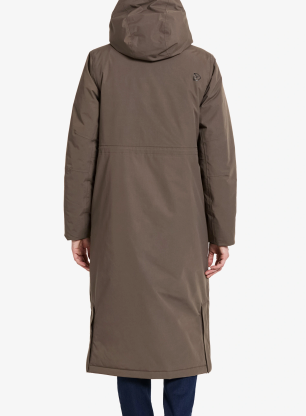 Dámský kabát Didriksons Leya Parka L 4 - mocha brown