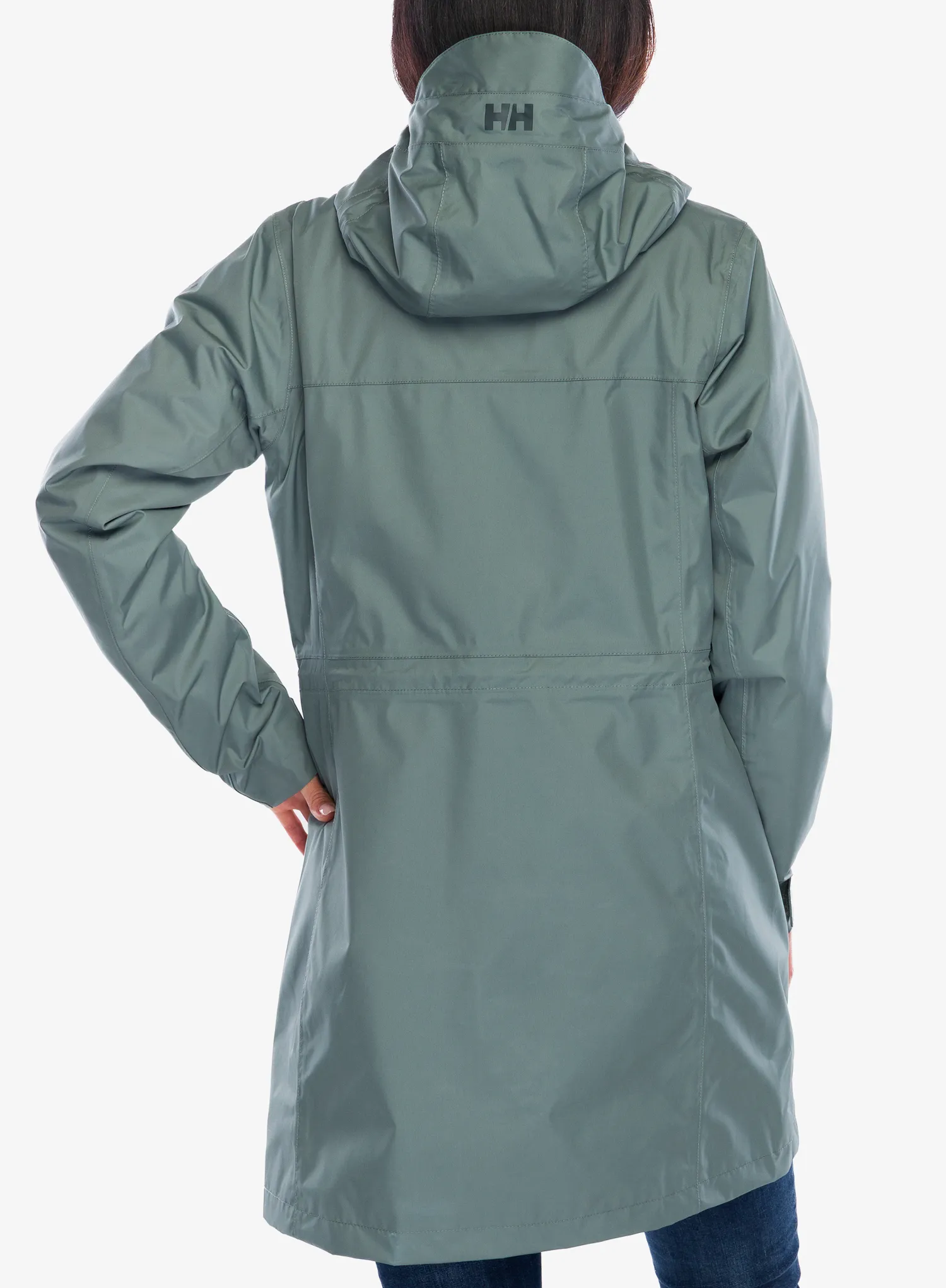 Dámský kabát Helly Hansen W Westport Raincoat - grey cactus