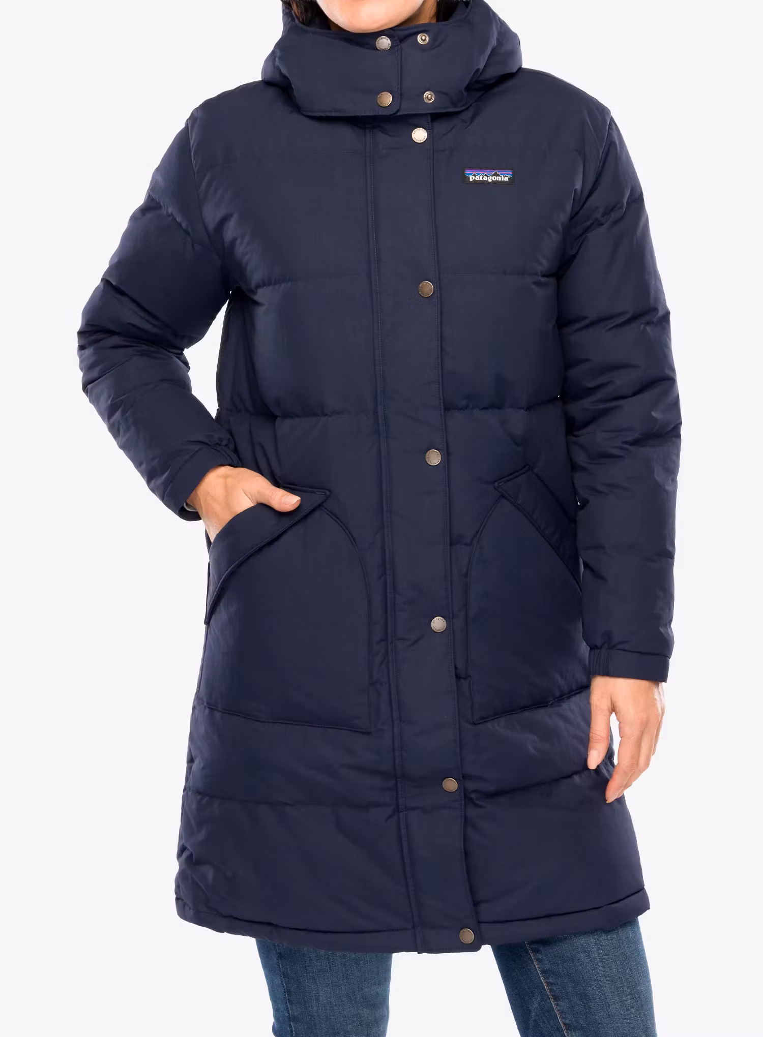 Dámský kabát Patagonia Downdrift Parka - sunken blue
