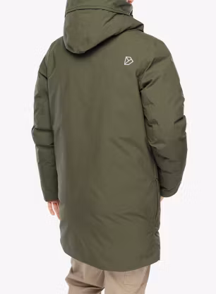 Zimní bunda Didriksons Akilles Parka 2 - deep green