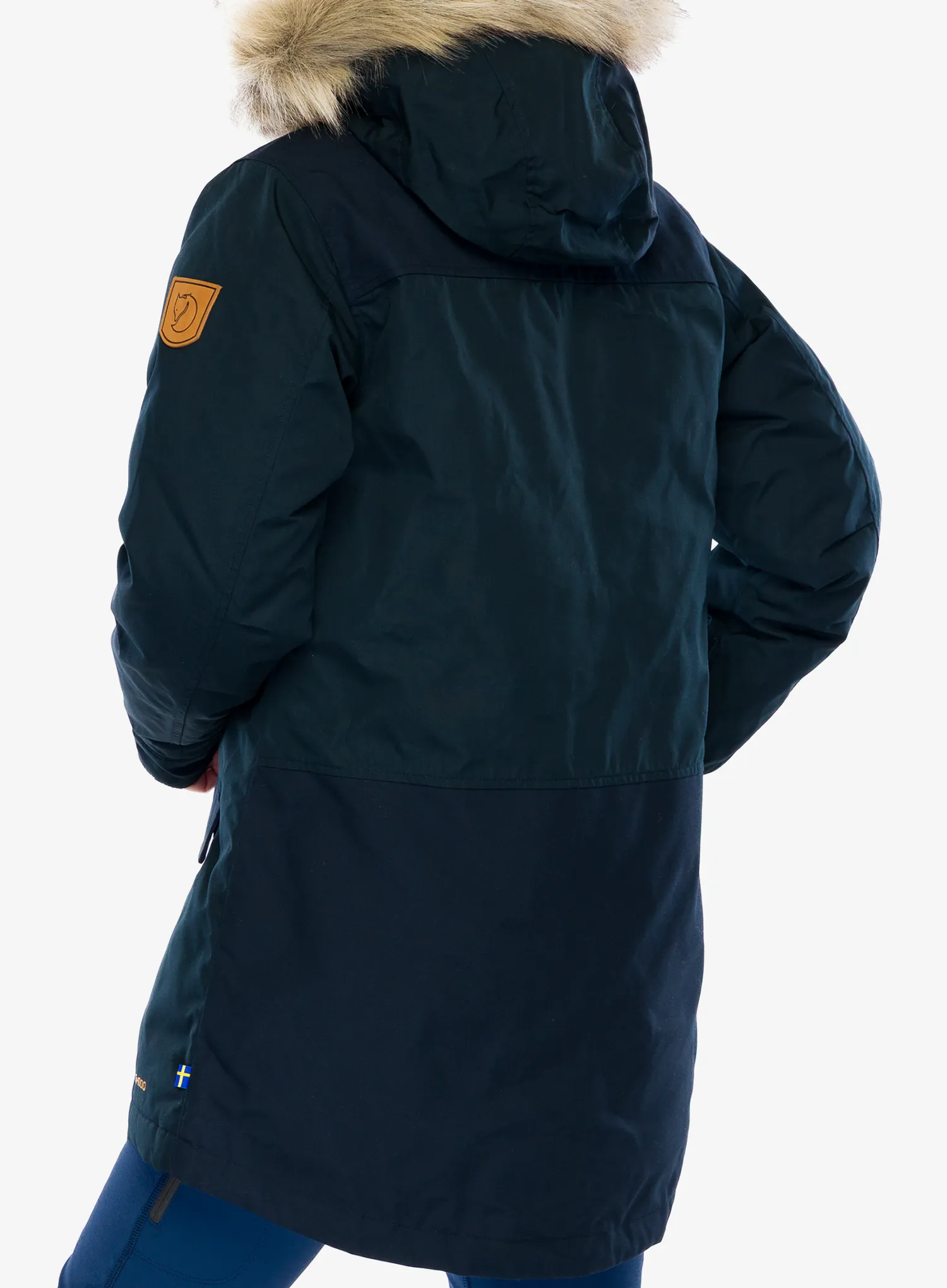 Dámská zimní parka Fjallraven Singi Down Jacket - dark navy