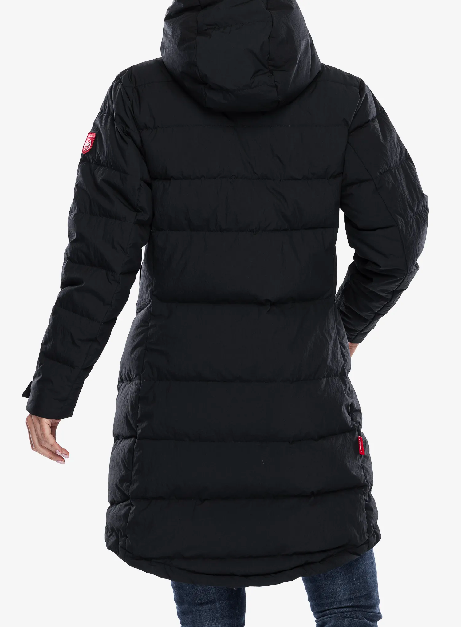 Dámský péřový kabát Pajak The Coat - black