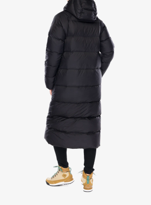 Dámský péřový kabát The North Face Hydrenalite City Long Down Hooded Parka - tnf black